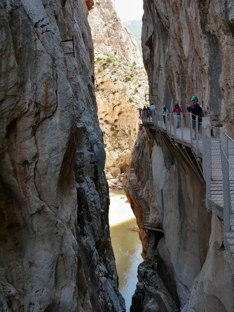 Caminito del Rey - prvá roklina