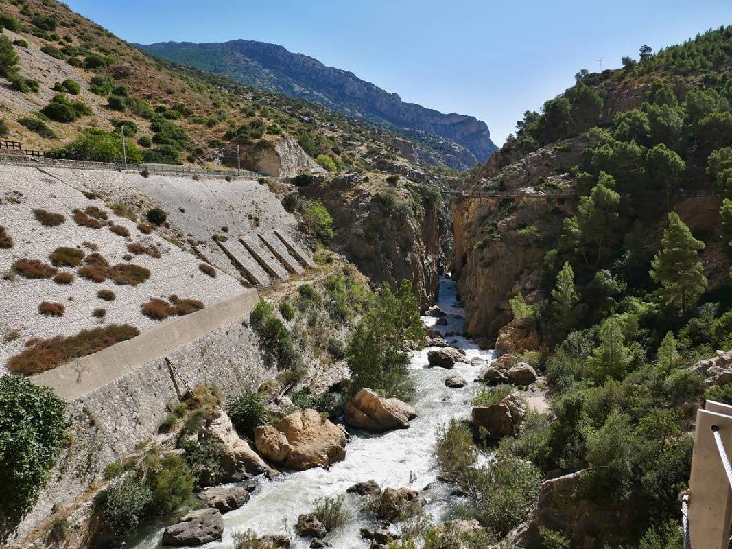 Caminito del Rey - prvá roklina