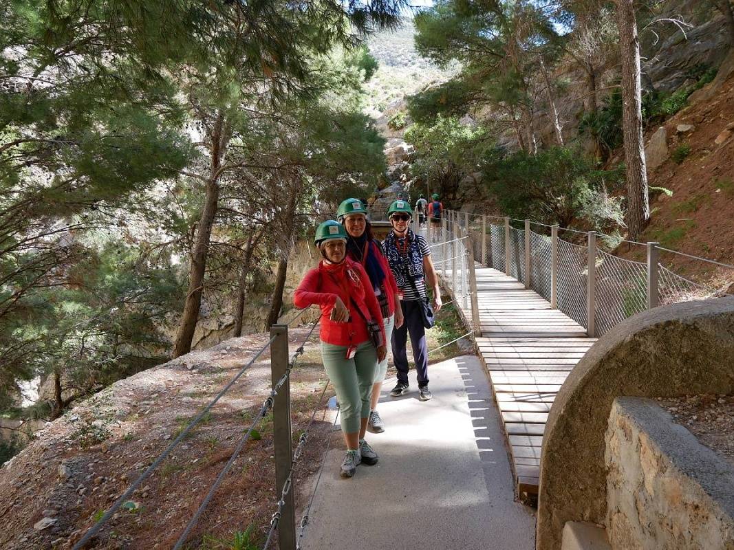 Caminito del Rey - prvá roklina
