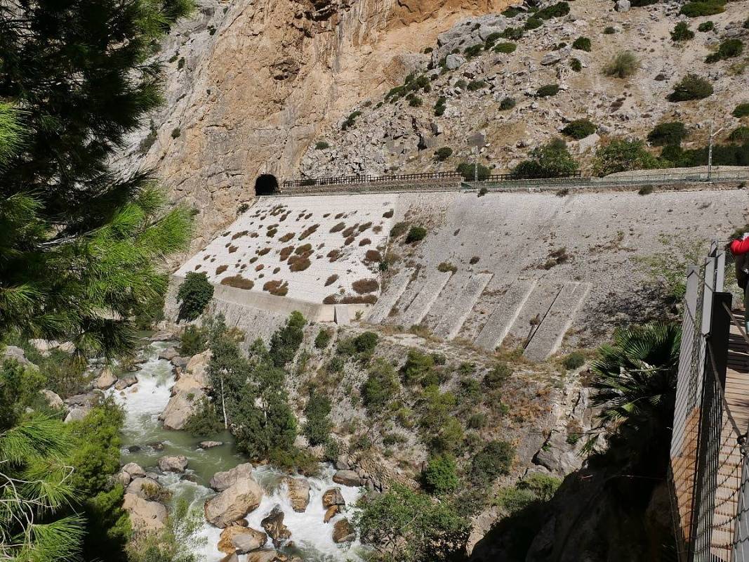 Caminito del Rey - prvá roklina