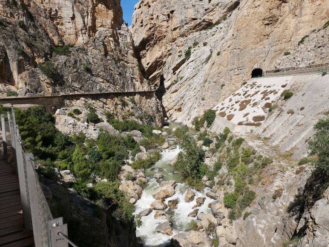 Caminito del Rey - prvá roklina