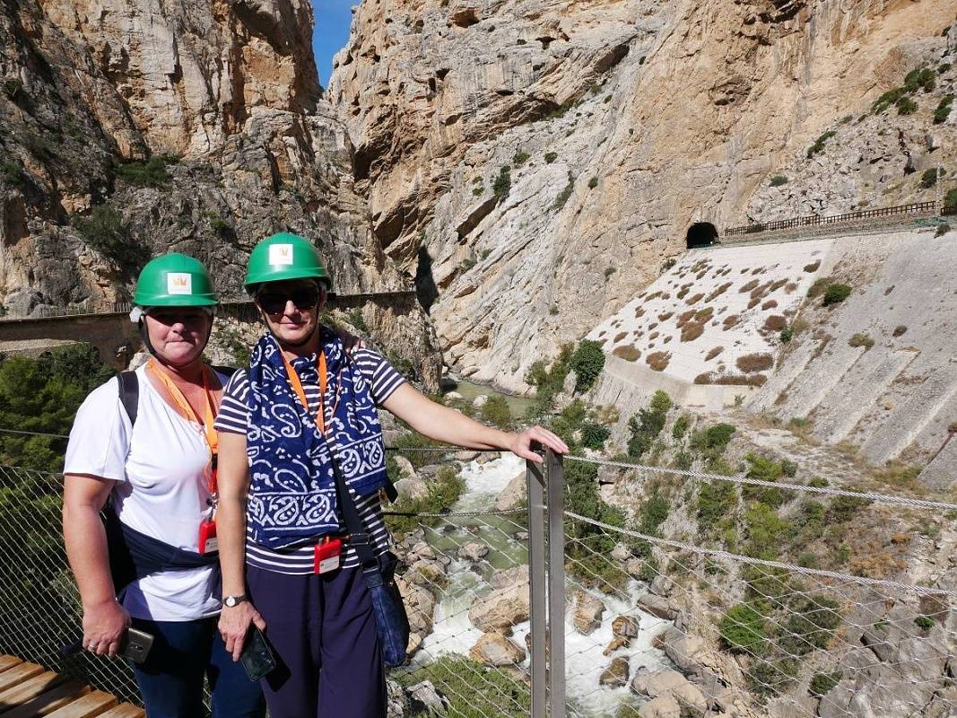 Caminito del Rey - prvá roklina