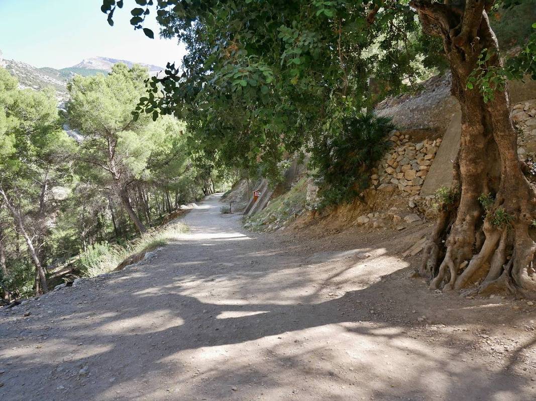 Caminito del Rey - údolie