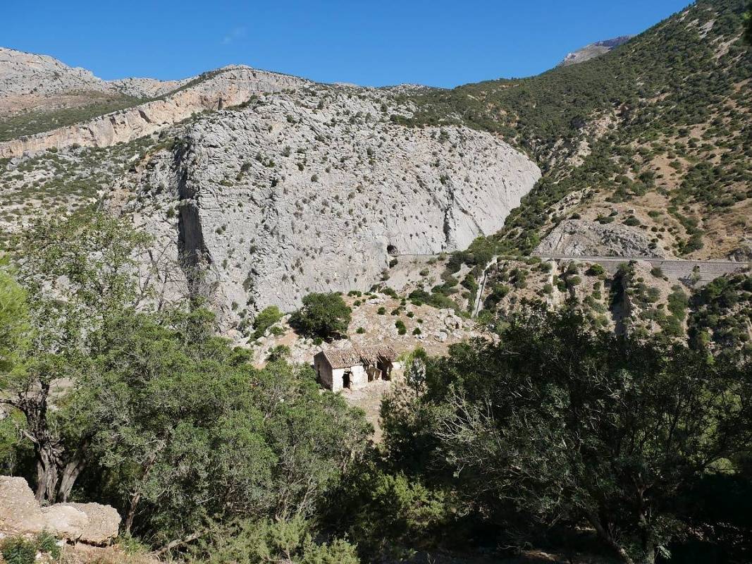 Caminito del Rey - údolie