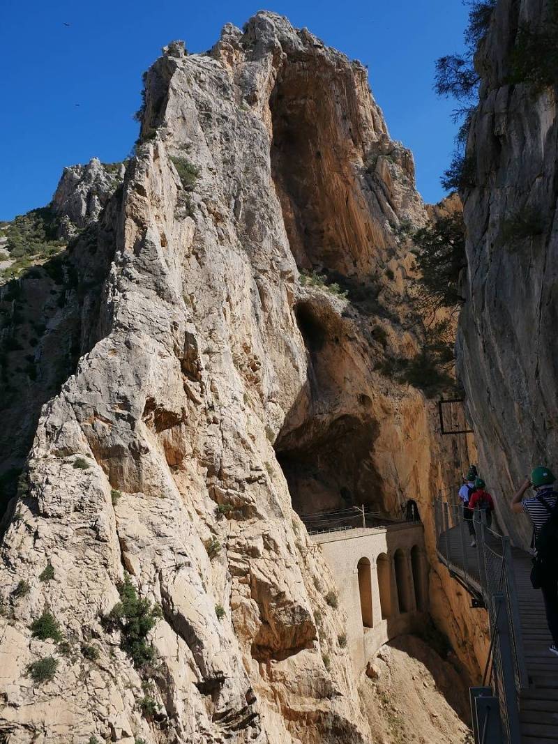 Caminito del Rey - druhá roklina