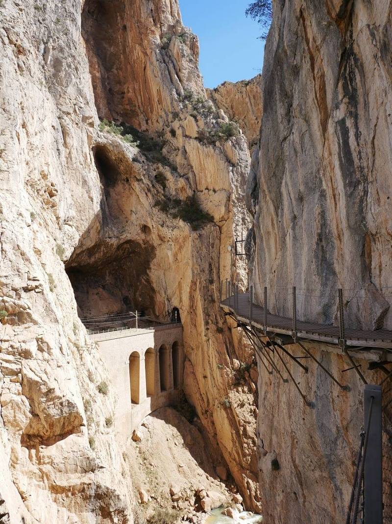 Caminito del Rey - druhá roklina