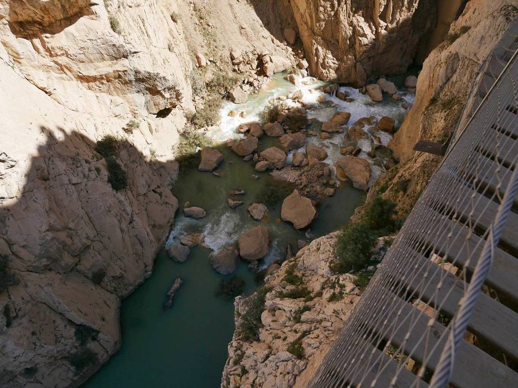 Caminito del Rey - druhá roklina