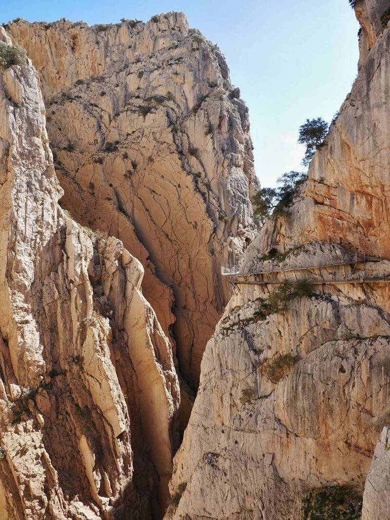 Caminito del Rey - druhá roklina