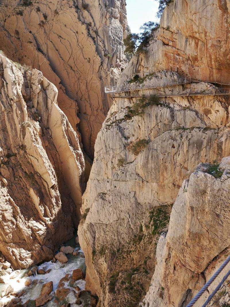 Caminito del Rey - druhá roklina