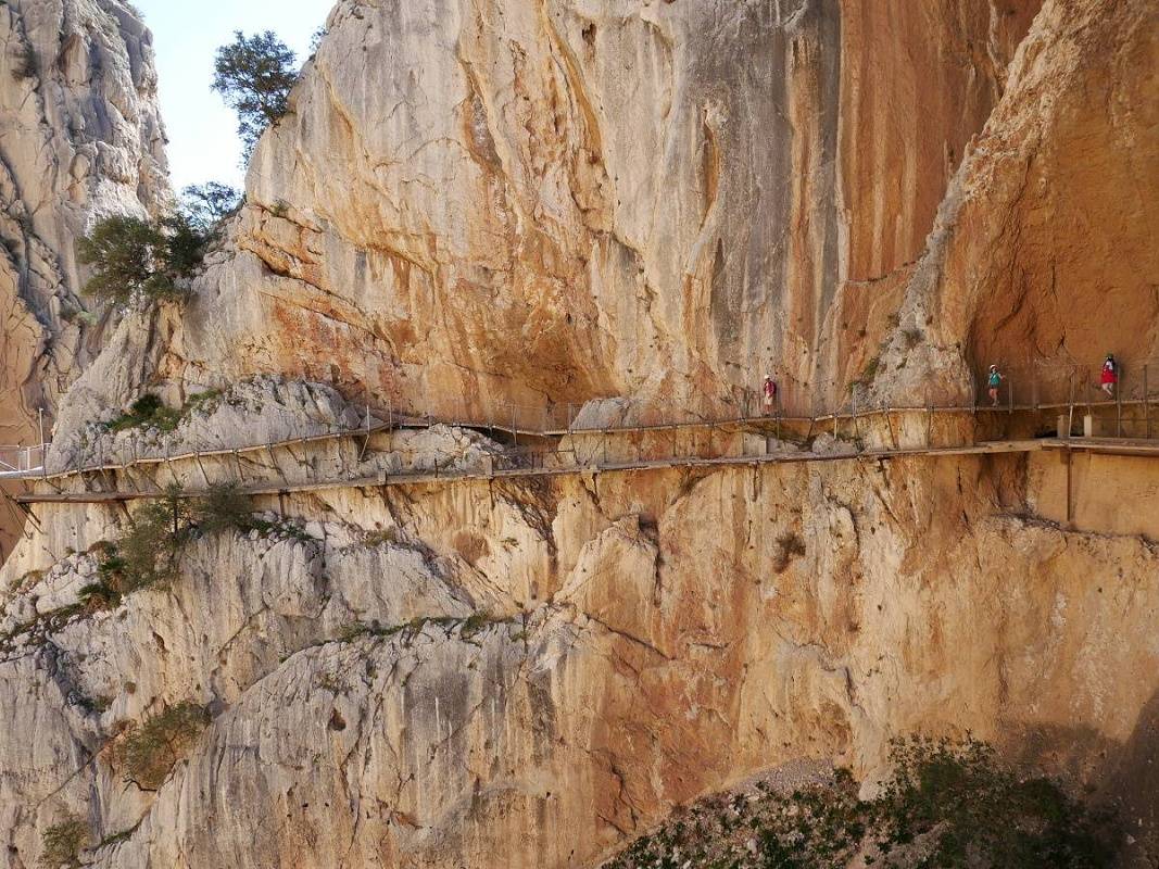 Caminito del Rey - druhá roklina