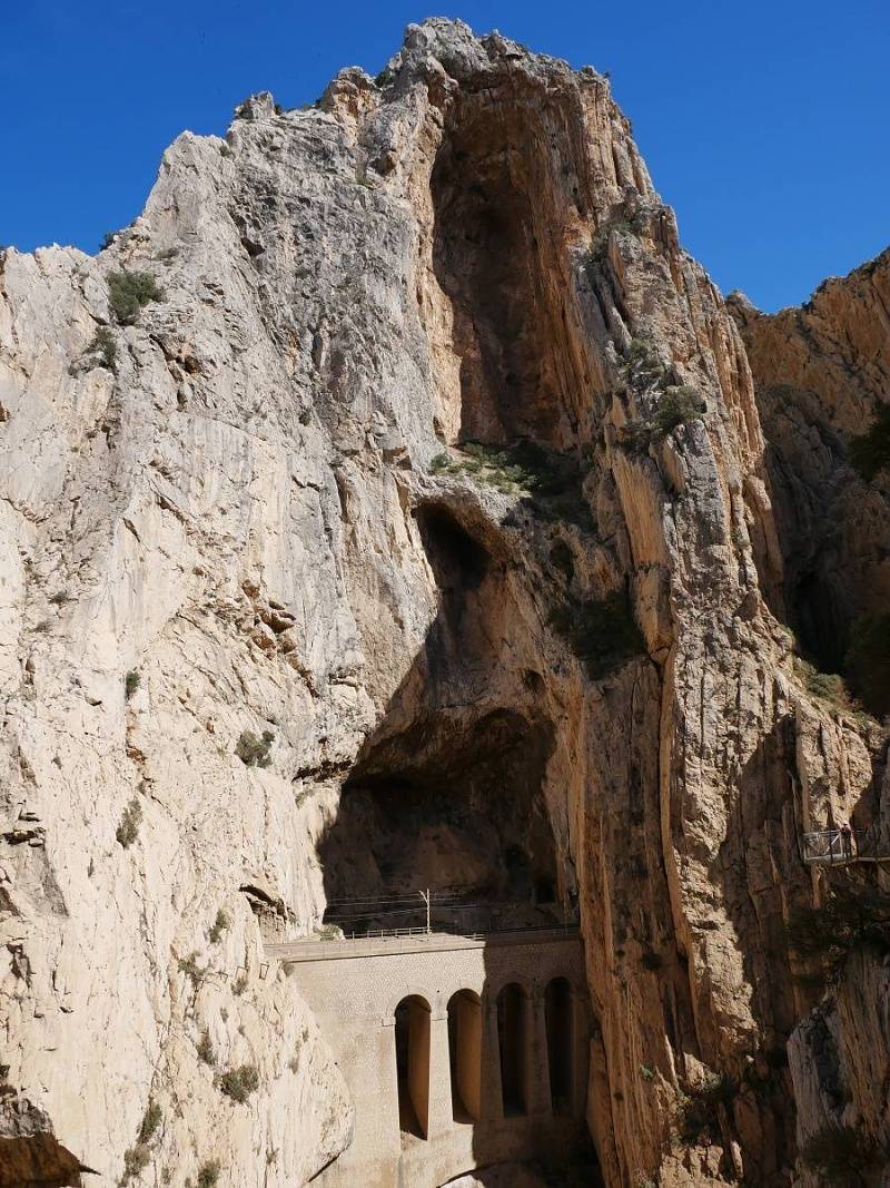 Caminito del Rey - druhá roklina