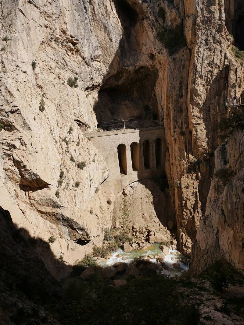 Caminito del Rey - druhá roklina