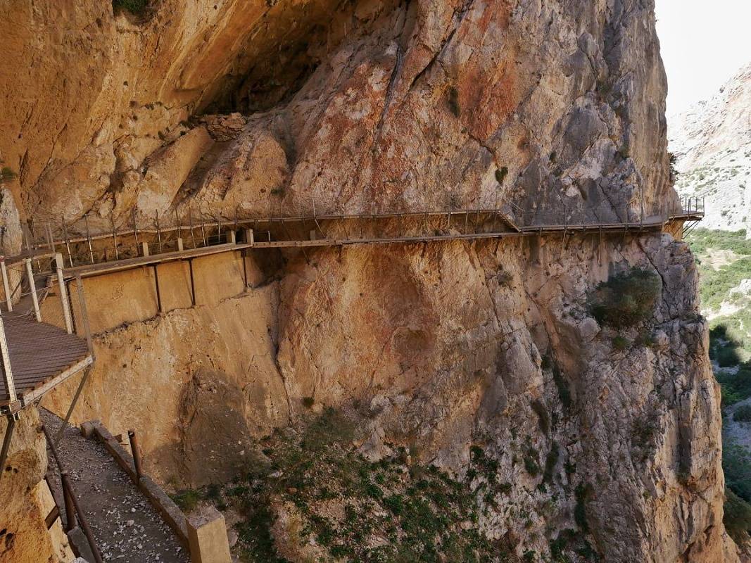 Caminito del Rey - druhá roklina