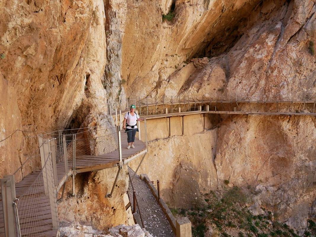 Caminito del Rey - druhá roklina