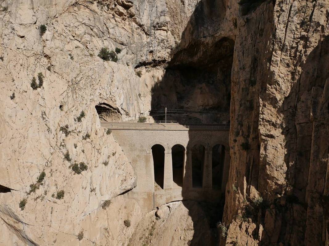 Caminito del Rey - druhá roklina