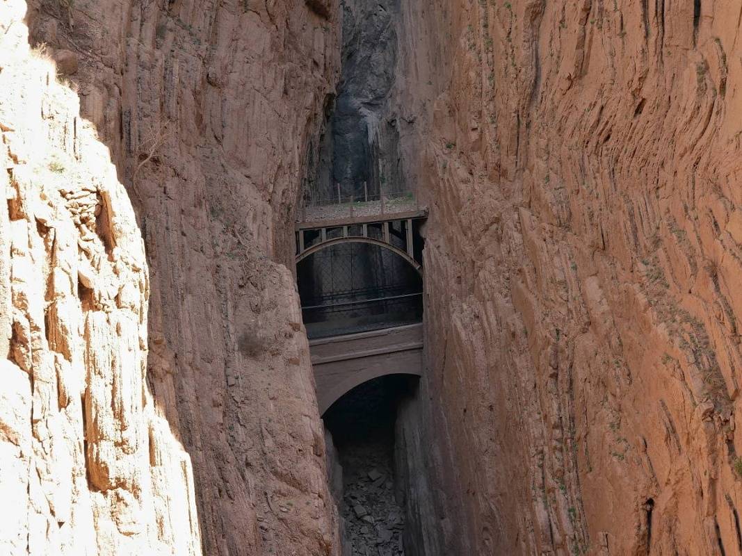 Caminito del Rey - druhá roklina