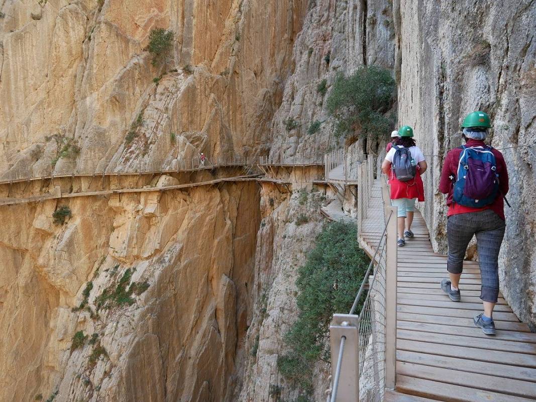 Caminito del Rey - druhá roklina
