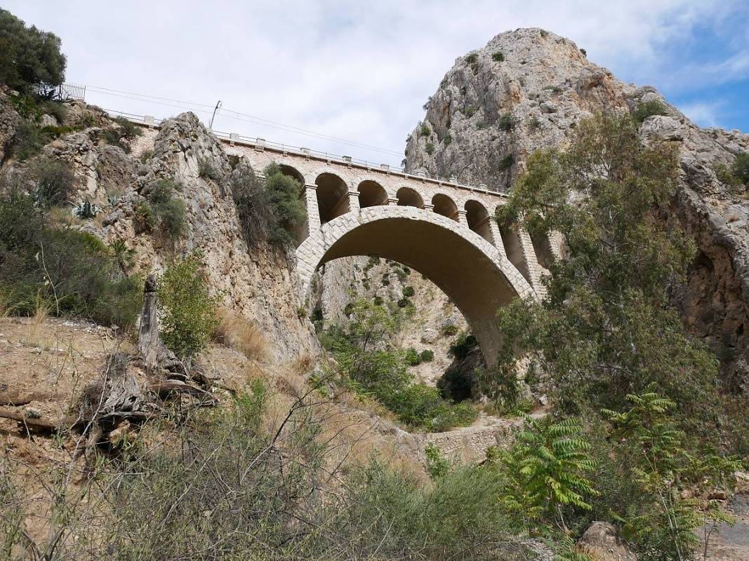 Caminito del Rey - blížime sa k EL Chorro
