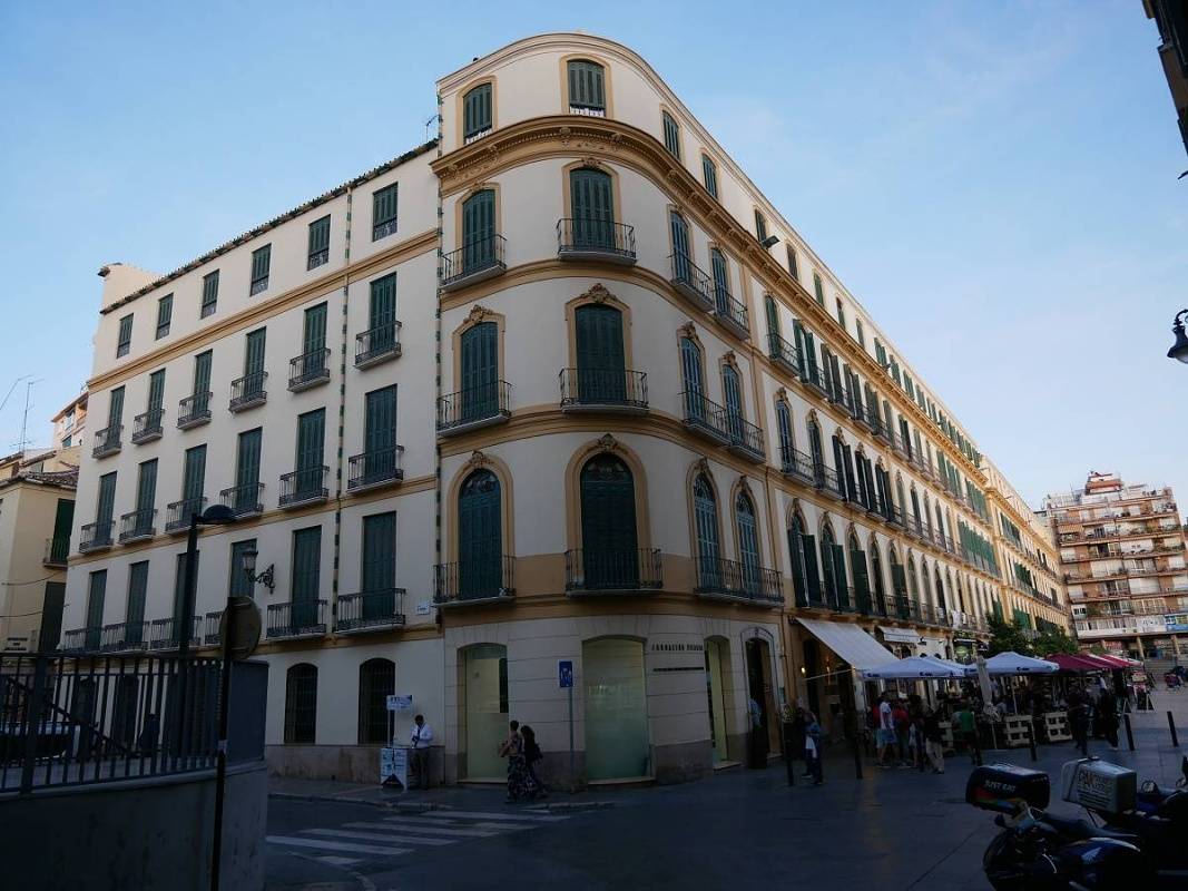 Malaga - Plaza de la Merced - rodný dom Pabla Picassa