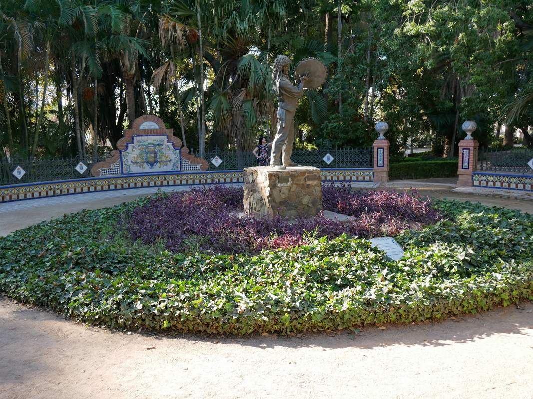 Mestský park v Malage