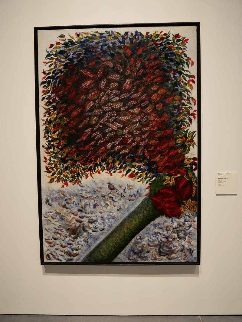 Séraphine de Senlis: Červený strom, 1928-1930