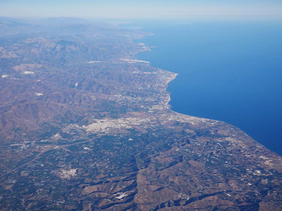 Nádherné Andalúzske pobrežie ... Dovidenia, Malaga!