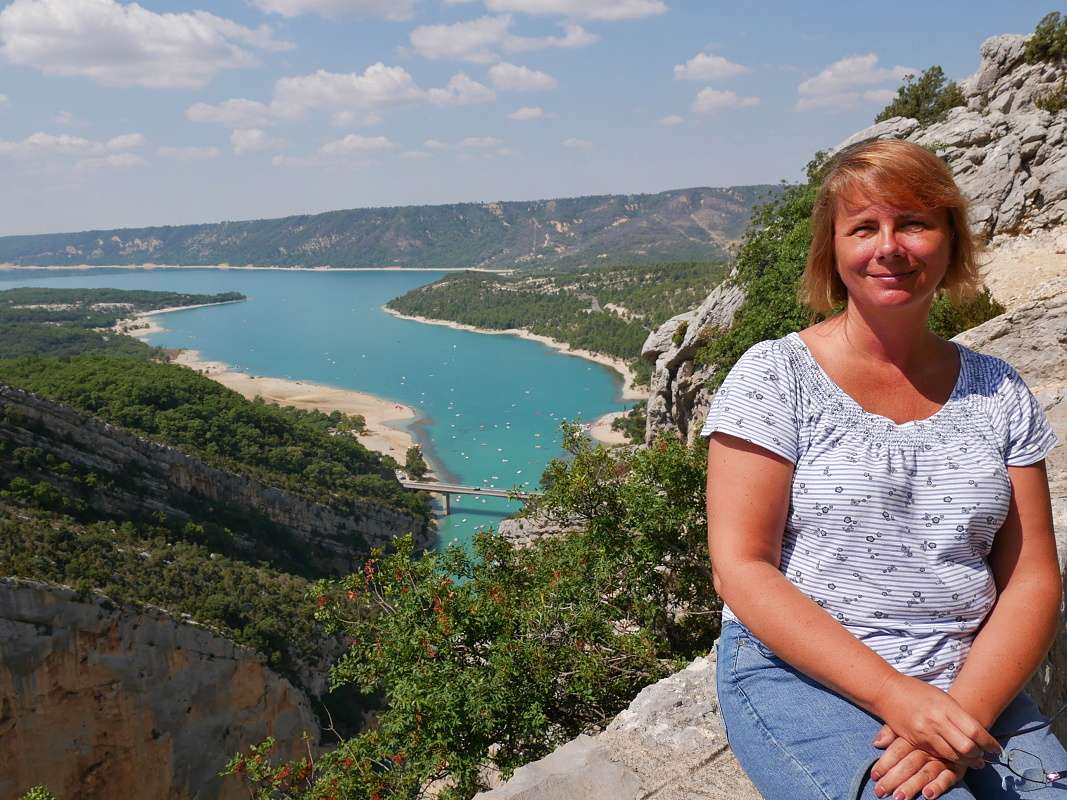 Prítok Verdonu do jazera Lac de Sainte Croix