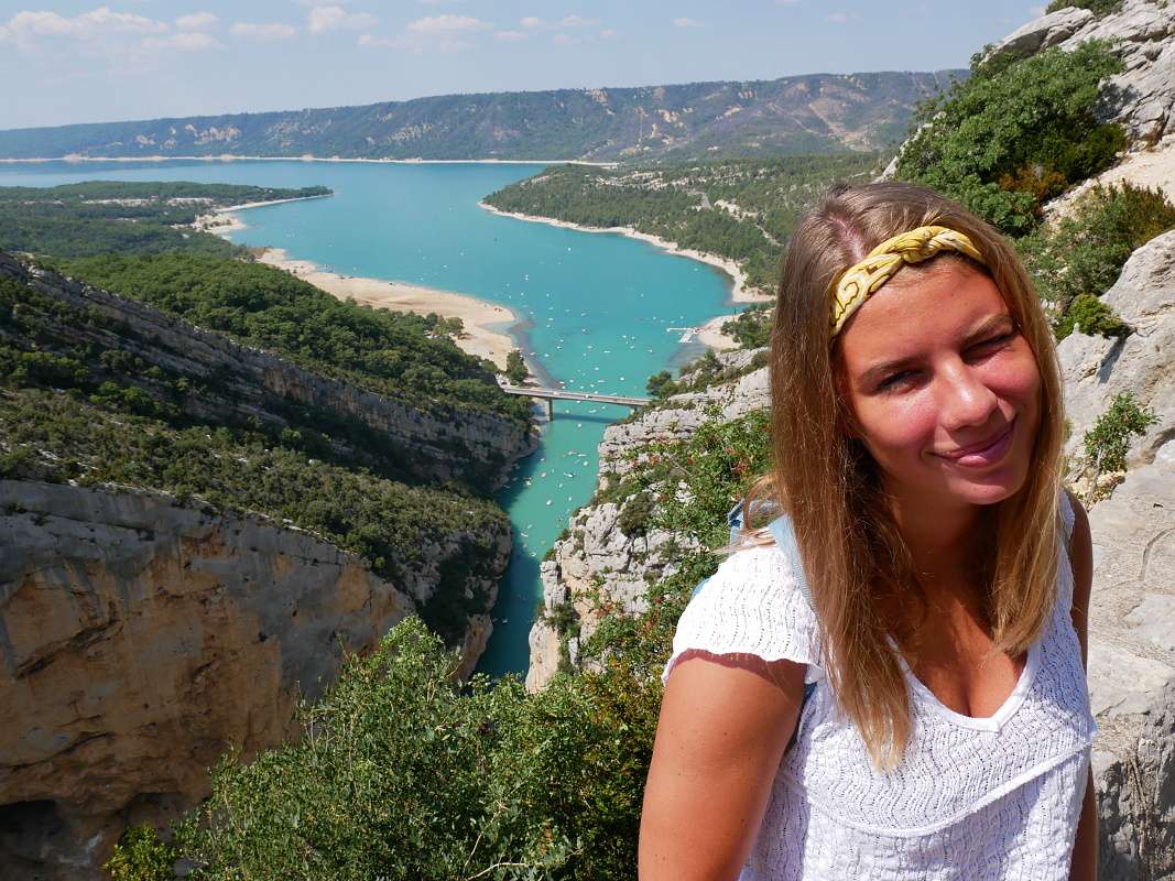 Prítok Verdonu do jazera Lac de Sainte Croix