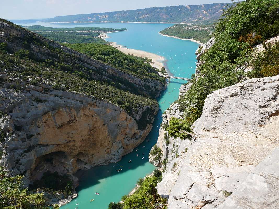 Prítok Verdonu do jazera Lac de Sainte Croix