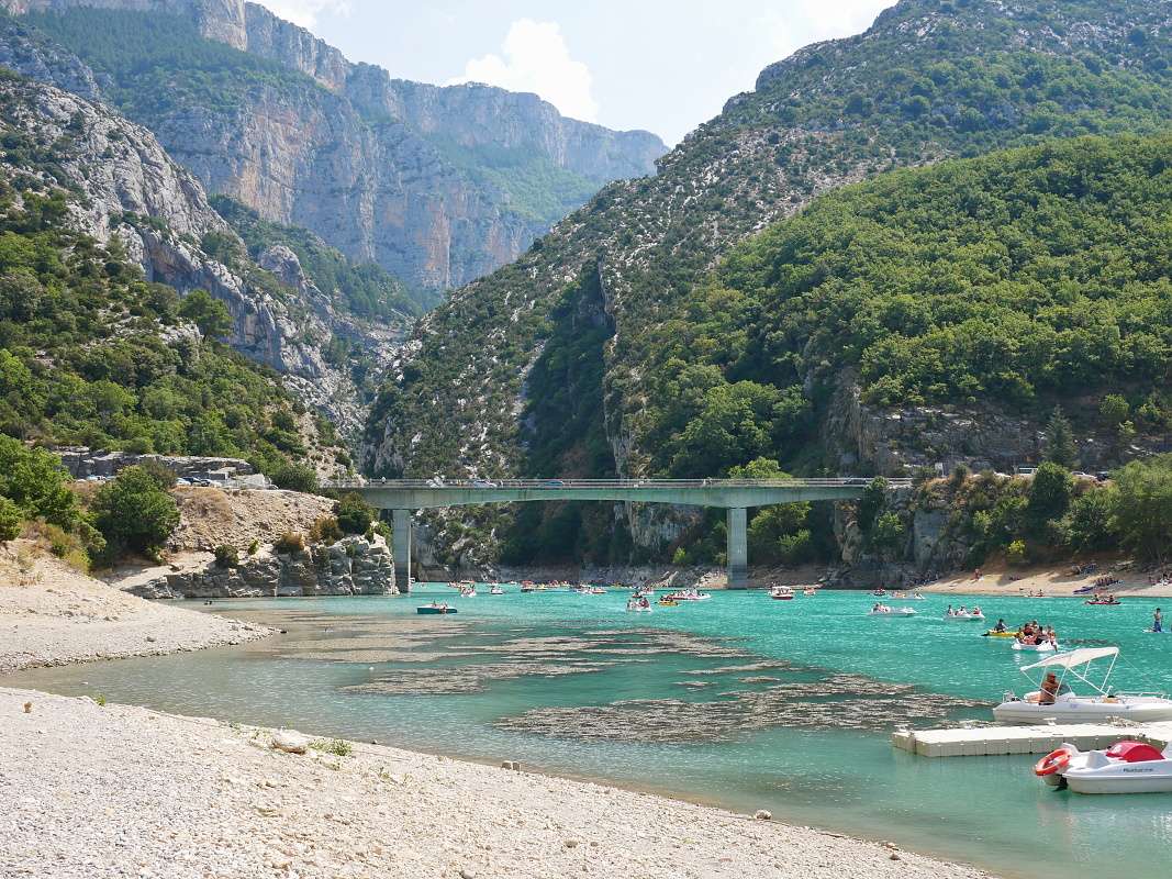 Verdon - na vodnom bicykli