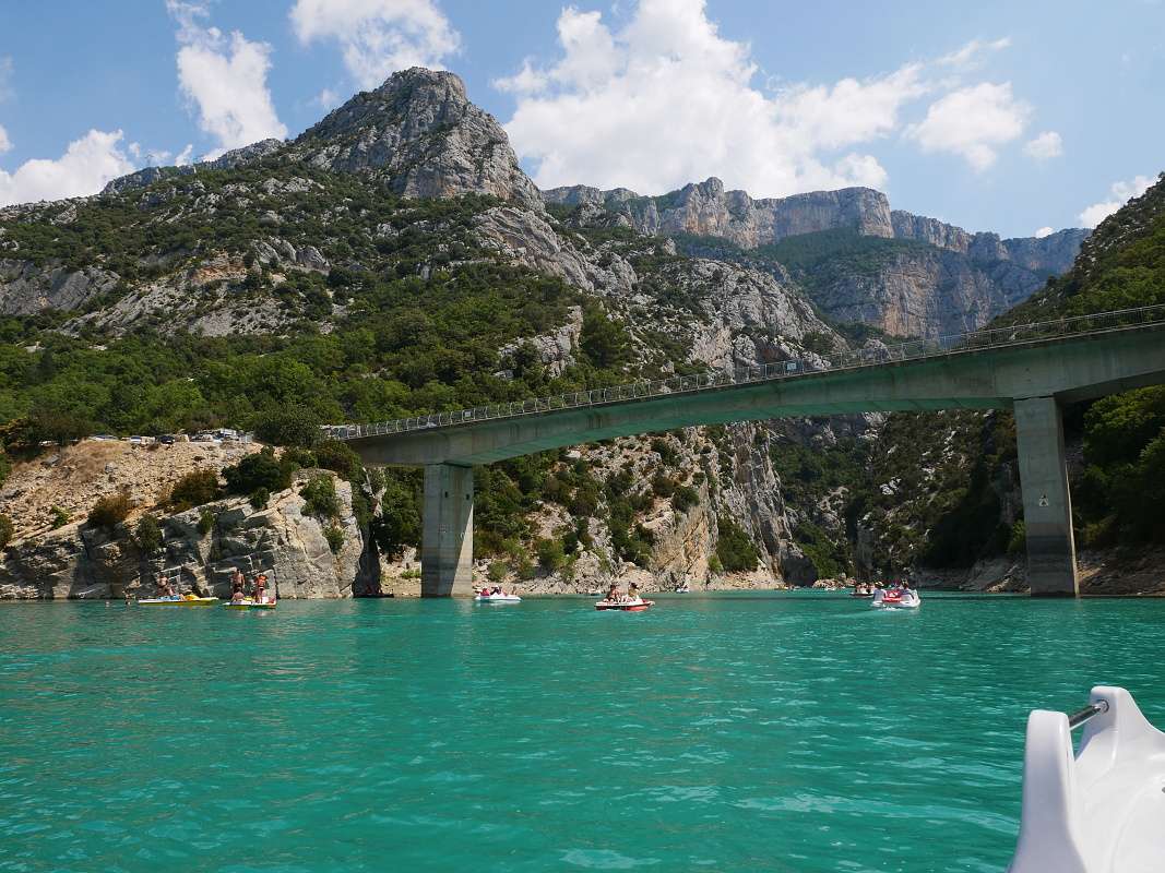 Verdon - na vodnom bicykli
