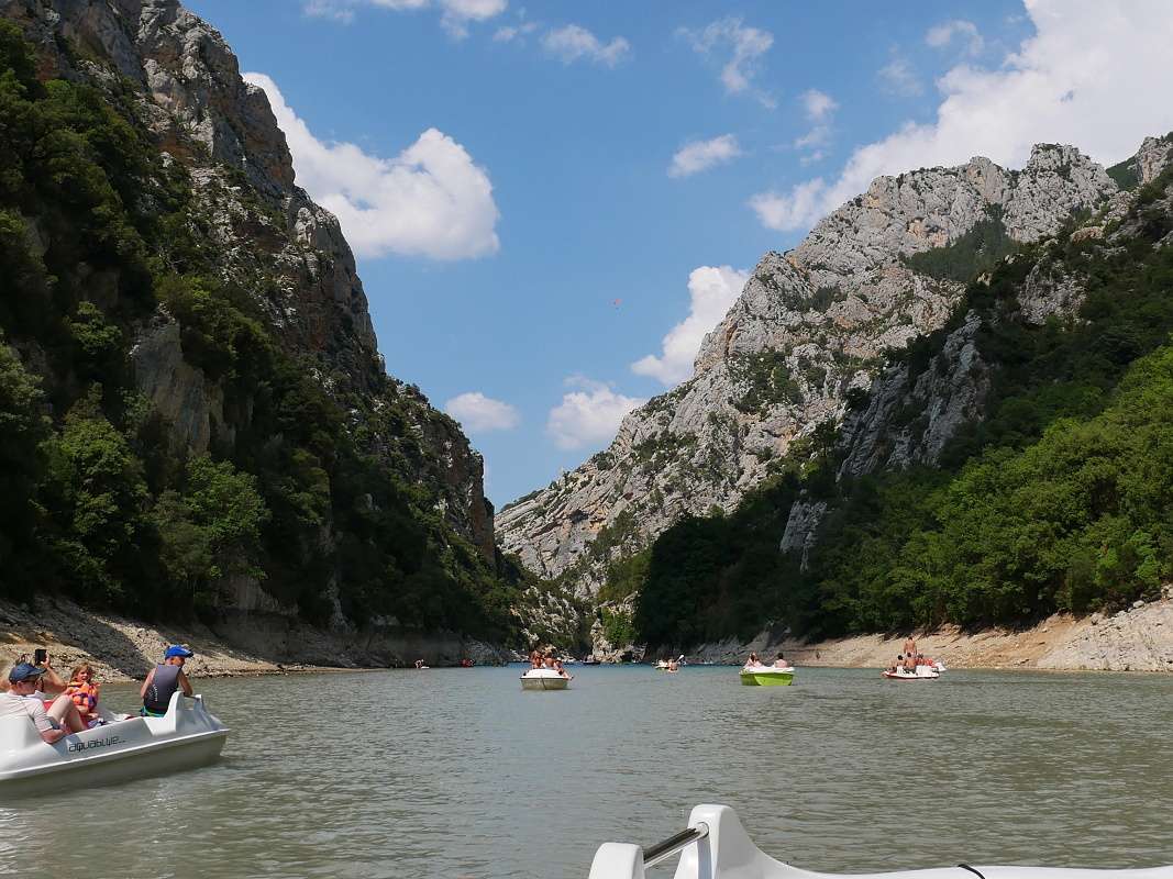 Verdon - na vodnom bicykli