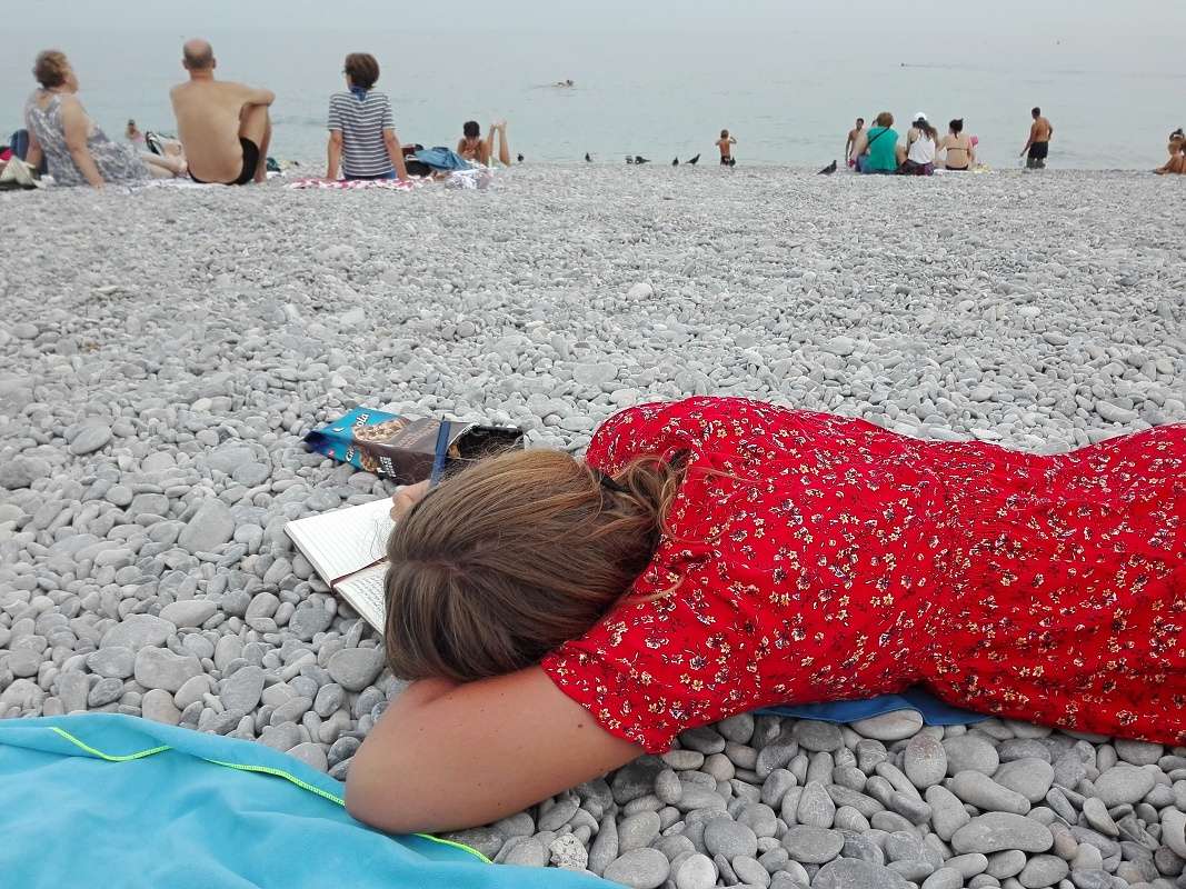 Večerný relax na pláži