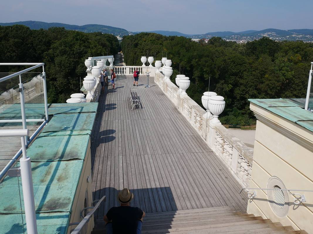 Terasa na vrchu Gloriette