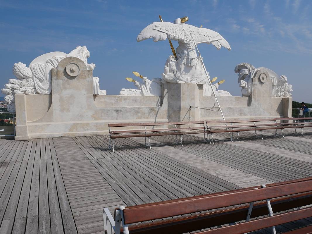 Terasa na vrchu Gloriette