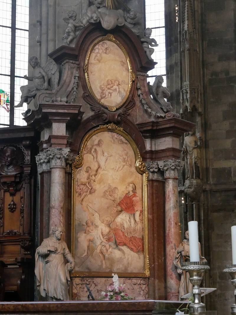 Katedrála sv. Štefana - pre mňa charizmatický bočný oltár