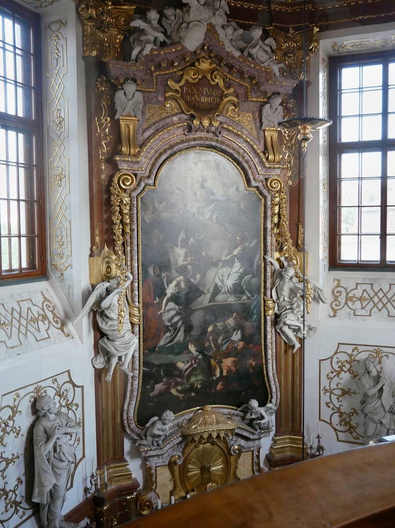 Horný Belvedér - palácová kaplnka (1830)