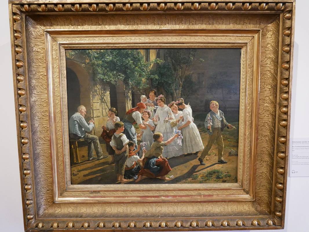 Ferdinand Georg Waldmüller - Corpus Christi ráno, 1857