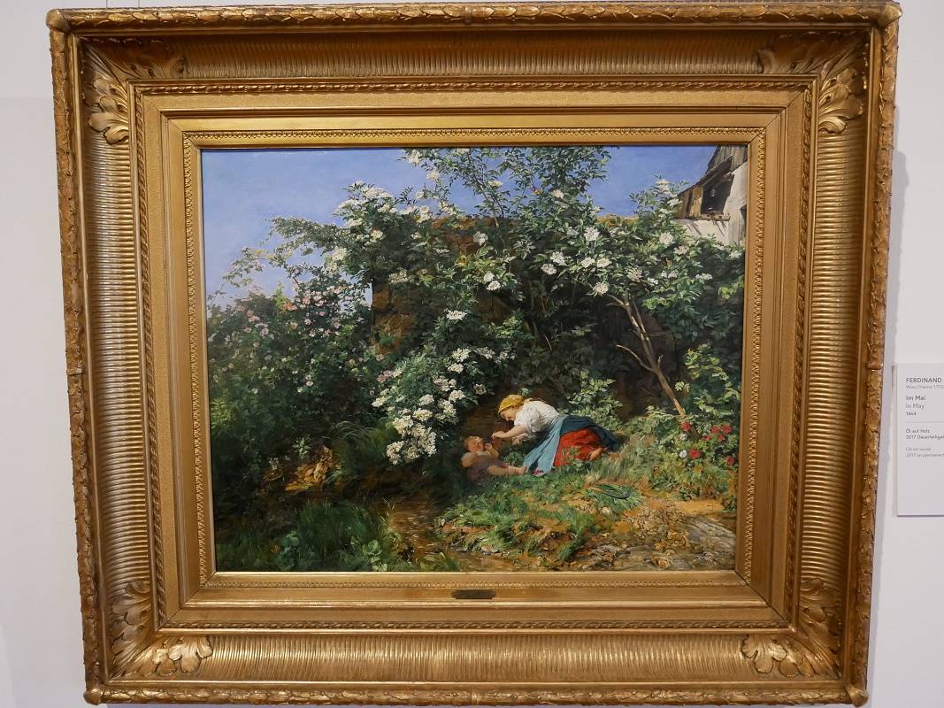 Ferdinand Georg Waldmüller - V máji, 1864