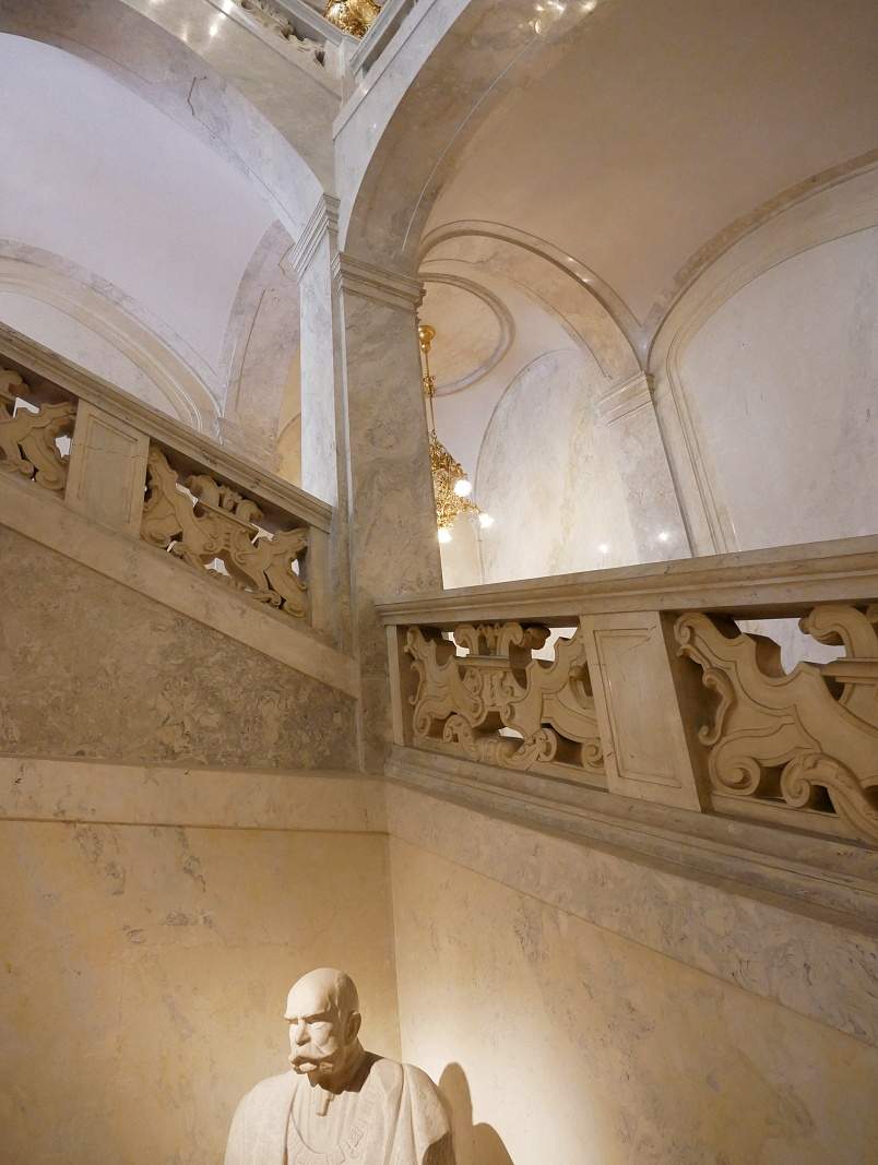 Hofburg, Cisárske schodisko vedúce k Sissi Múzeu