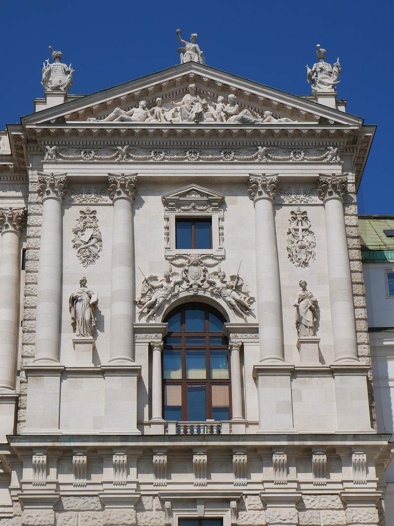 Hofburg, niekde na zadnom malom nádvorí