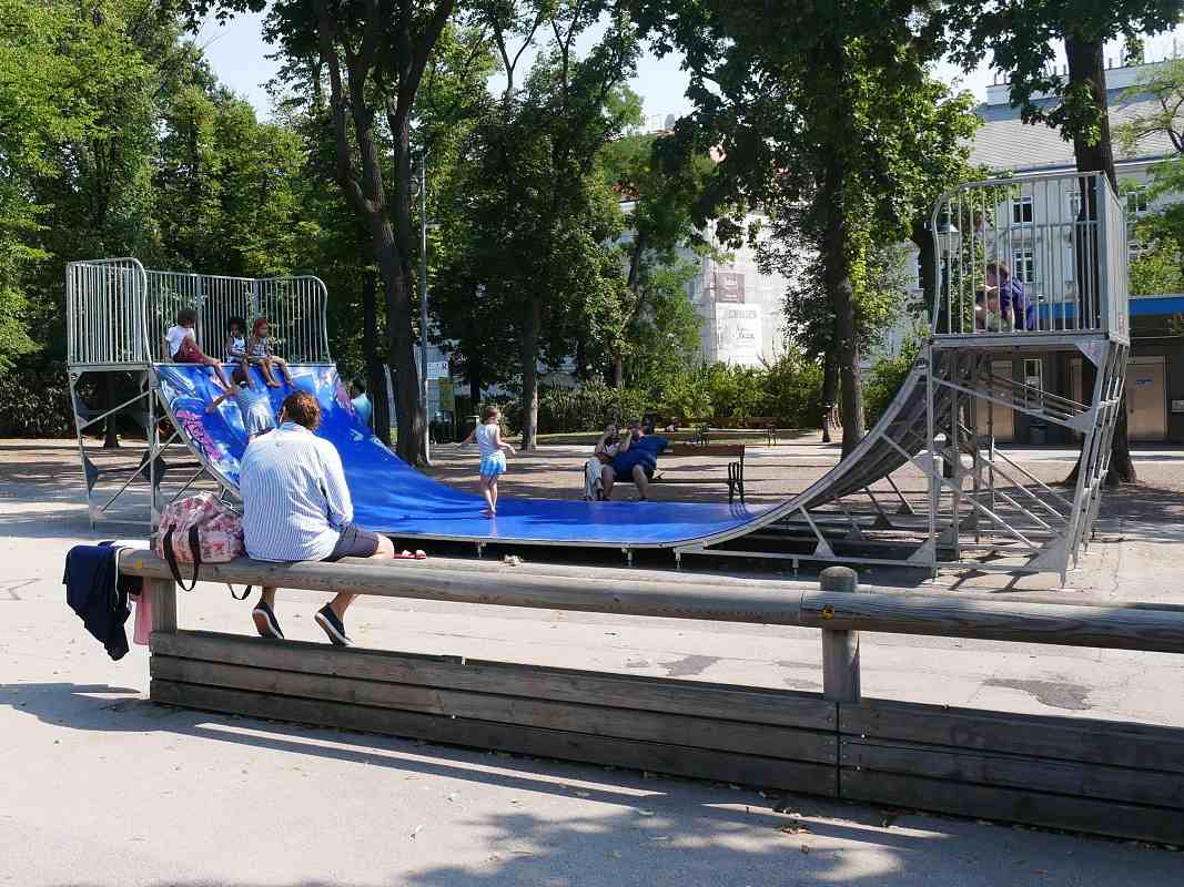 Stadtpark, detské ihriská