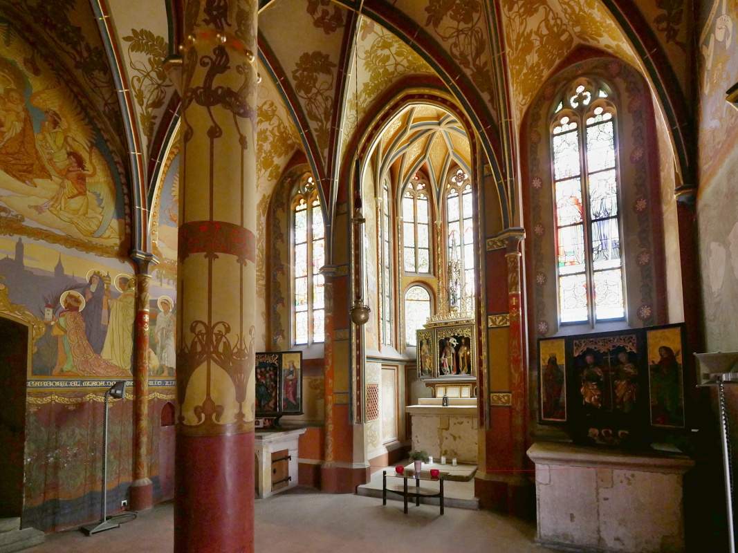 Vlašský dvor - kaplnka sv. Václava