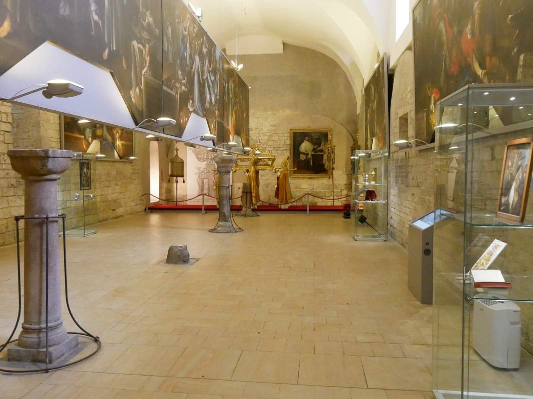 Strahovský kláštor - Románske sály - cyklus monumentálnych obrazov J. J. Heringa zo 17. storočia se scénami zo života zakladateľa premonštrátov sv. Norberta