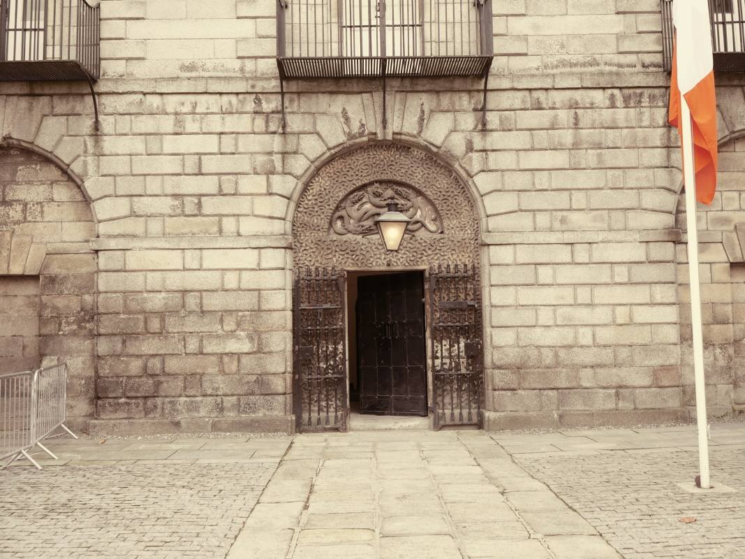 Kilmainham Gaol - pôvodný vstup do starej väznice