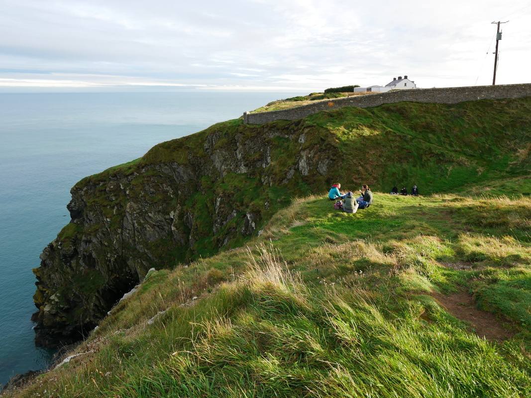 Howth - cesta k majáku, pikniková pohoda :)