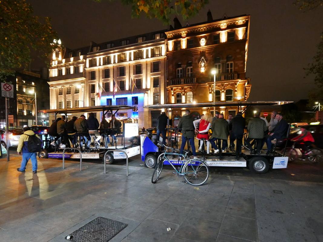 Pojazdný bicyklový bar