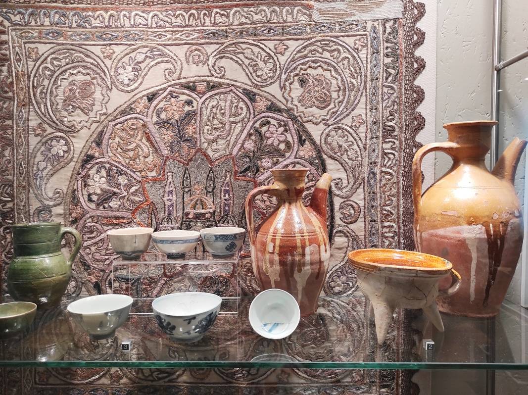Egerský hrad - expozícia v biskupskom paláci o histórii hradu
