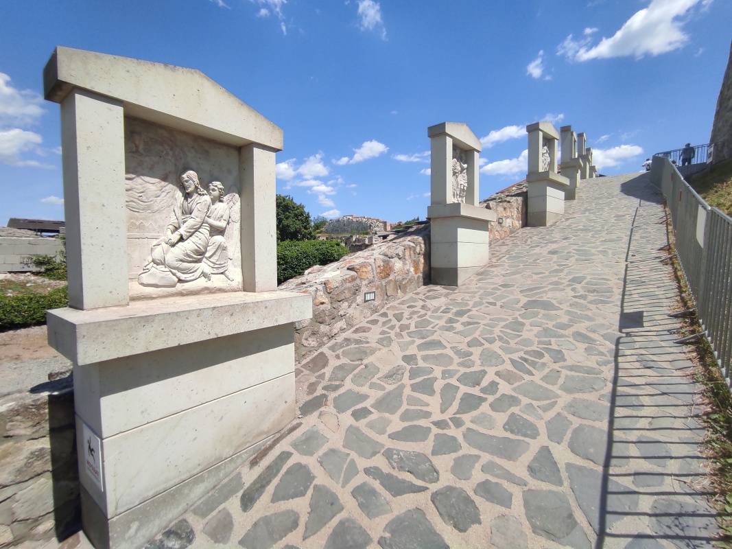 Egerský hrad - smer na Kalváriu