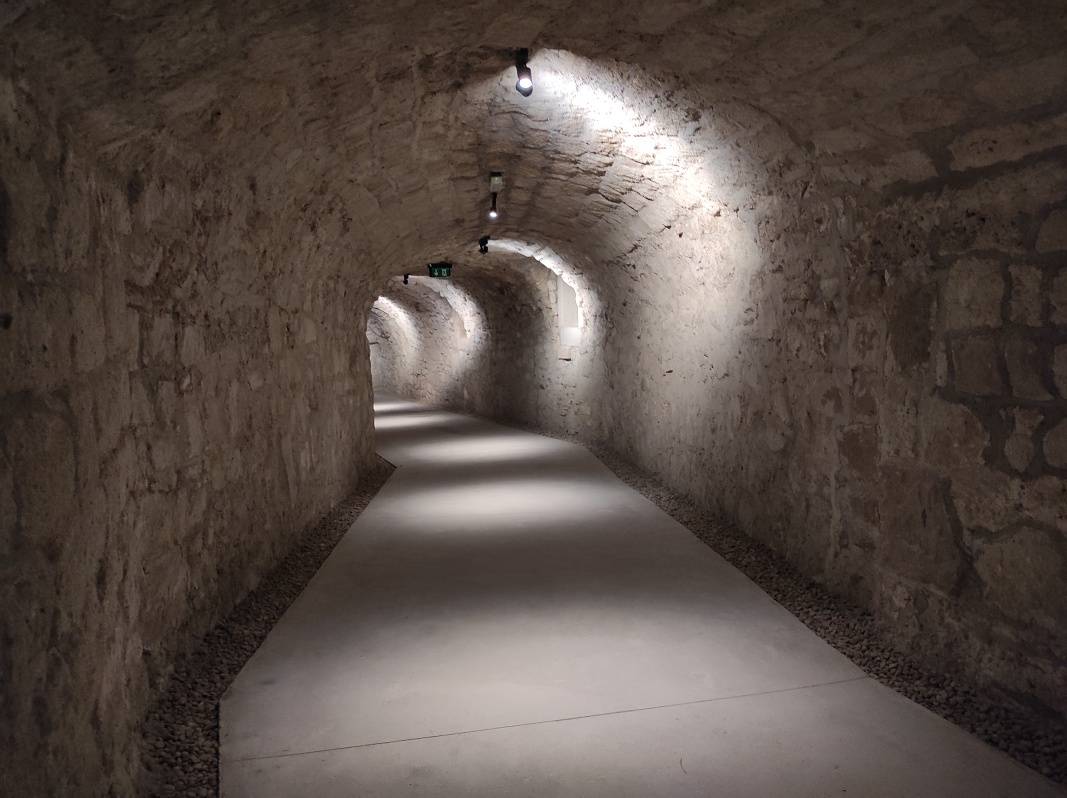 Egerský hrad - z podzemia